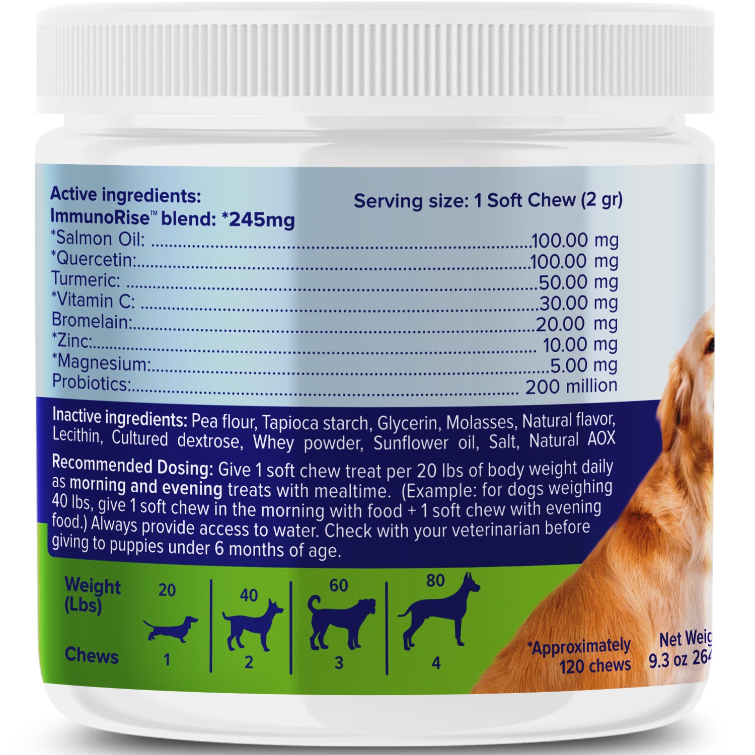 Allergy CZN™ with ImmunoRISE™ Seasonal Allergy Defense for Dogs